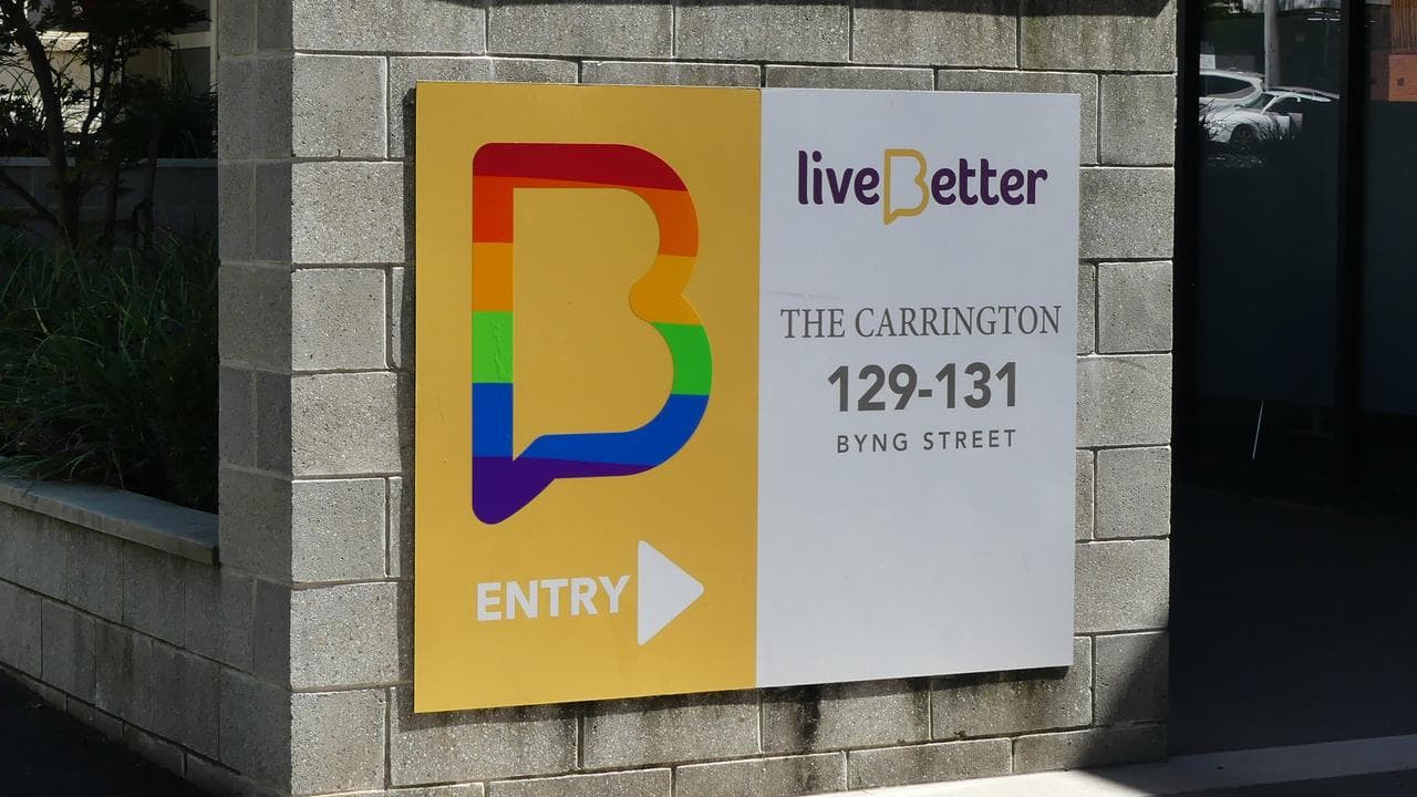 Signage for disability support provider Livebetter (file image)