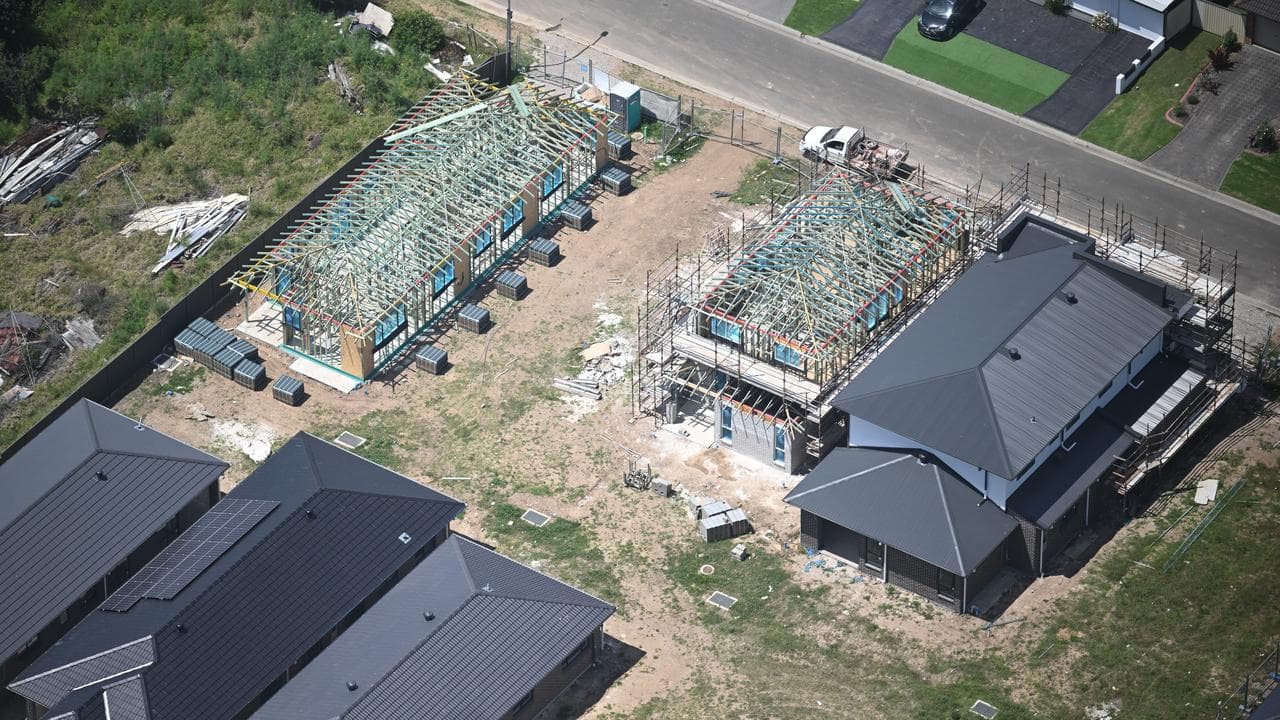 Housing under construction (file image)