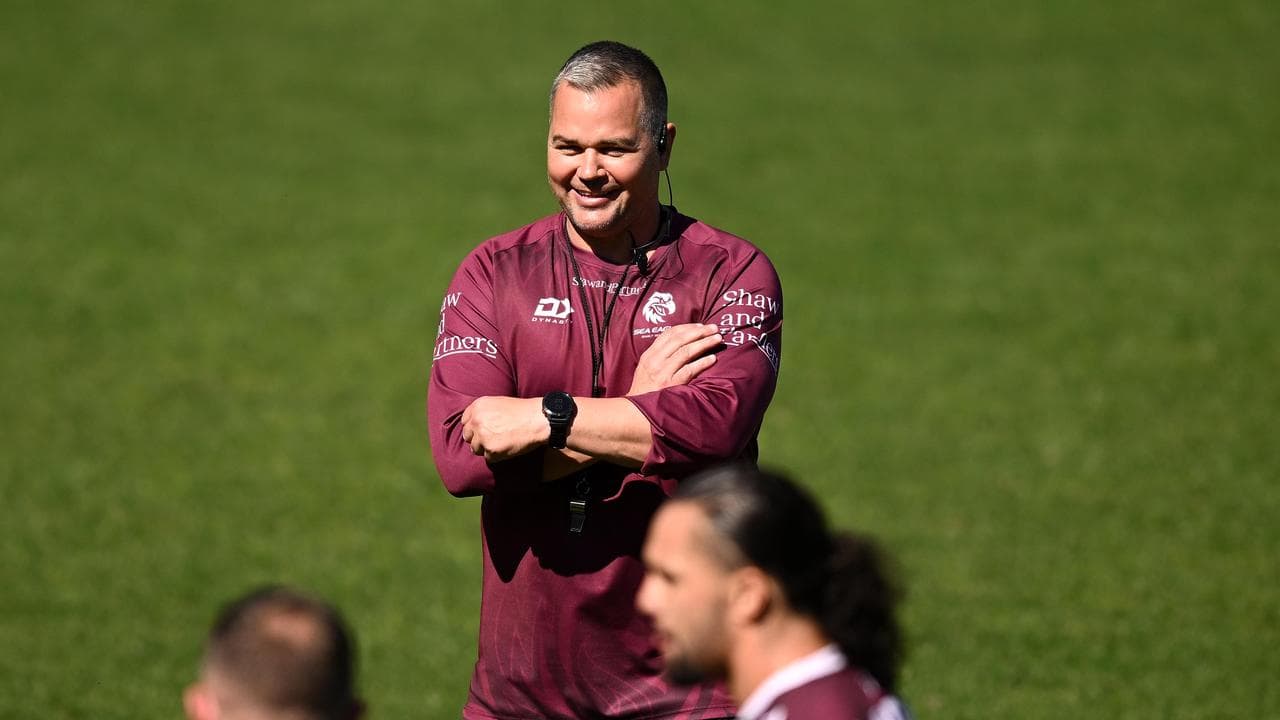 Manly coach Anthony Seibold