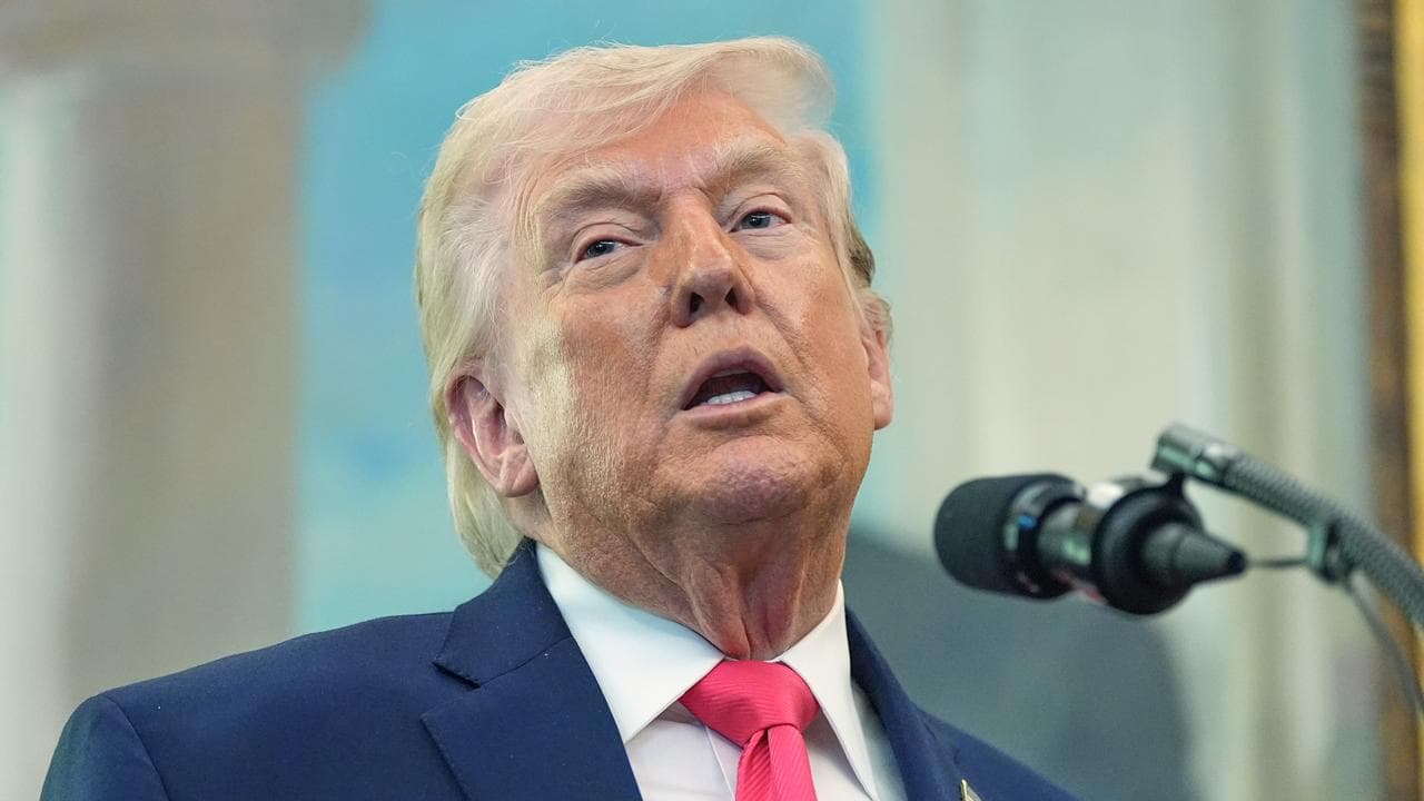 US President Donald Trump