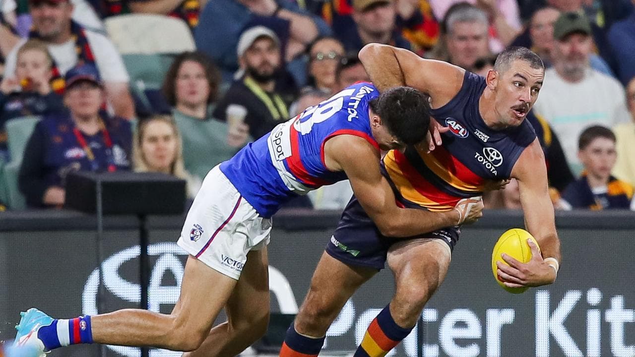 (L-R) James O'Donnell and Taylor Walker.