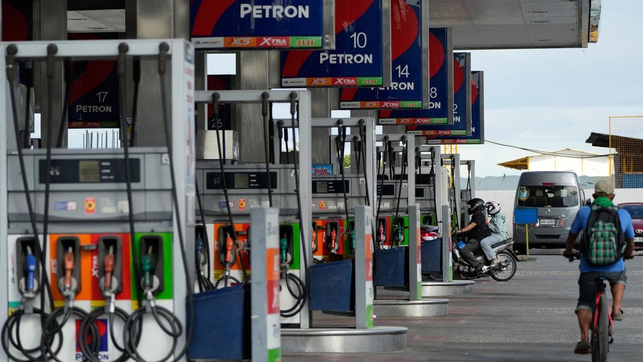 Service station in the Philippines