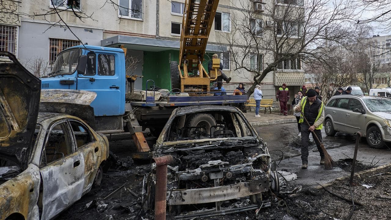 Russian drone attacks on Ukraine's Kharkiv