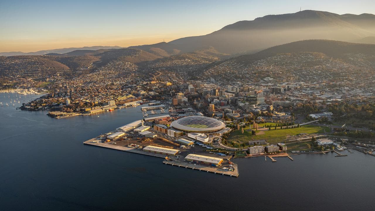 The proposed 23,000-seat stadium at Macquarie Point