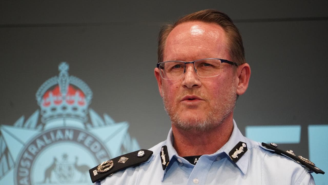 AFP assistant commissioner Stephen Nutt