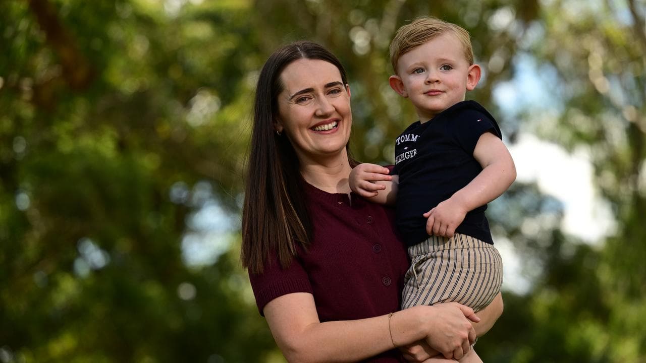 Marina with her son Flynn