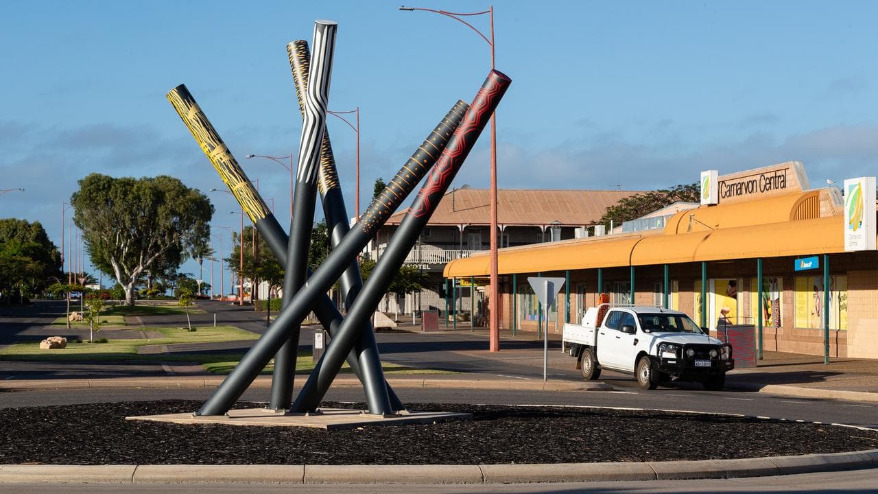 Carnarvon, 900km north of the capital Perth in Western Australia