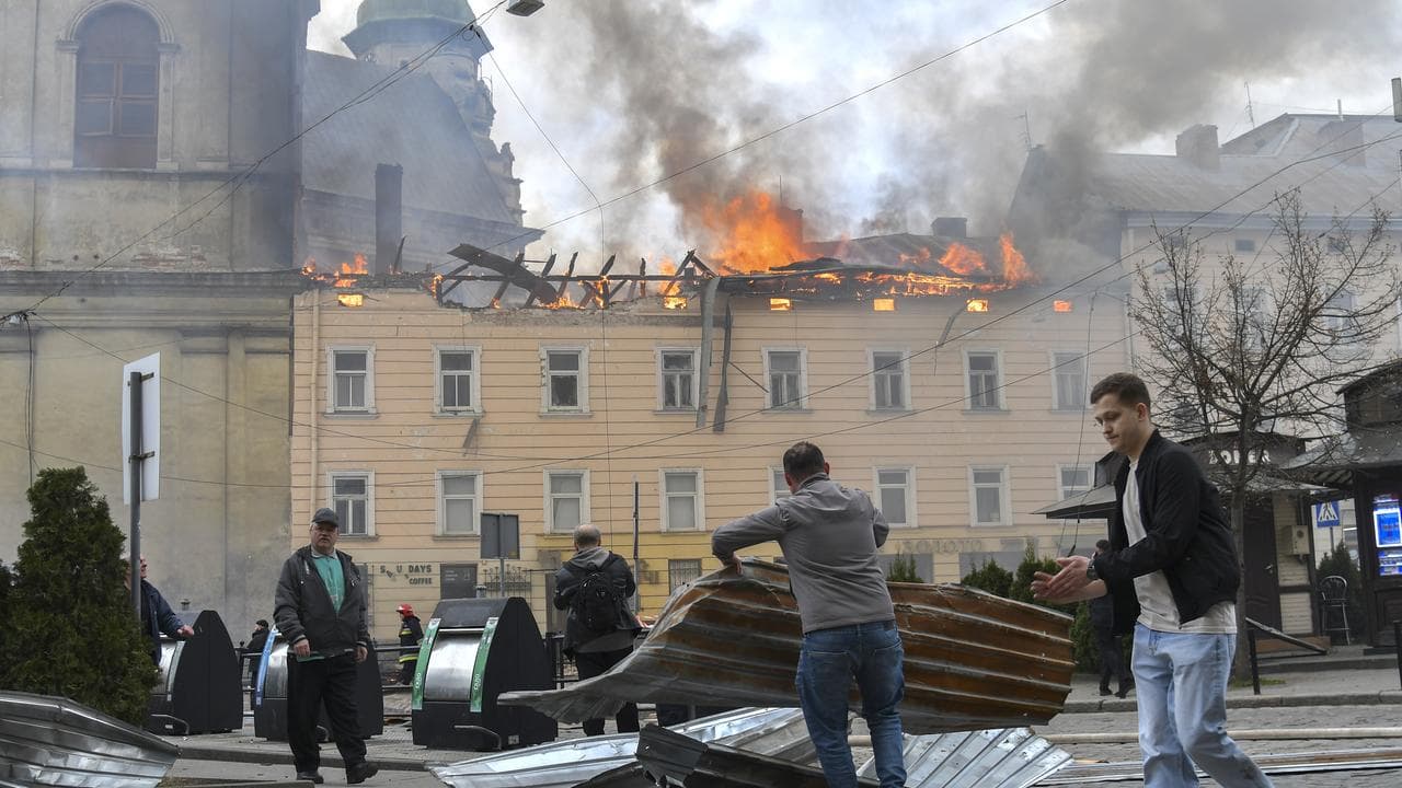 Russia launches drone attack on Ukraine