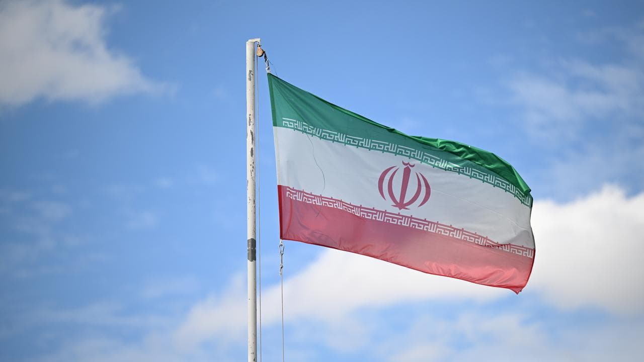 An Iranian flag (file image)