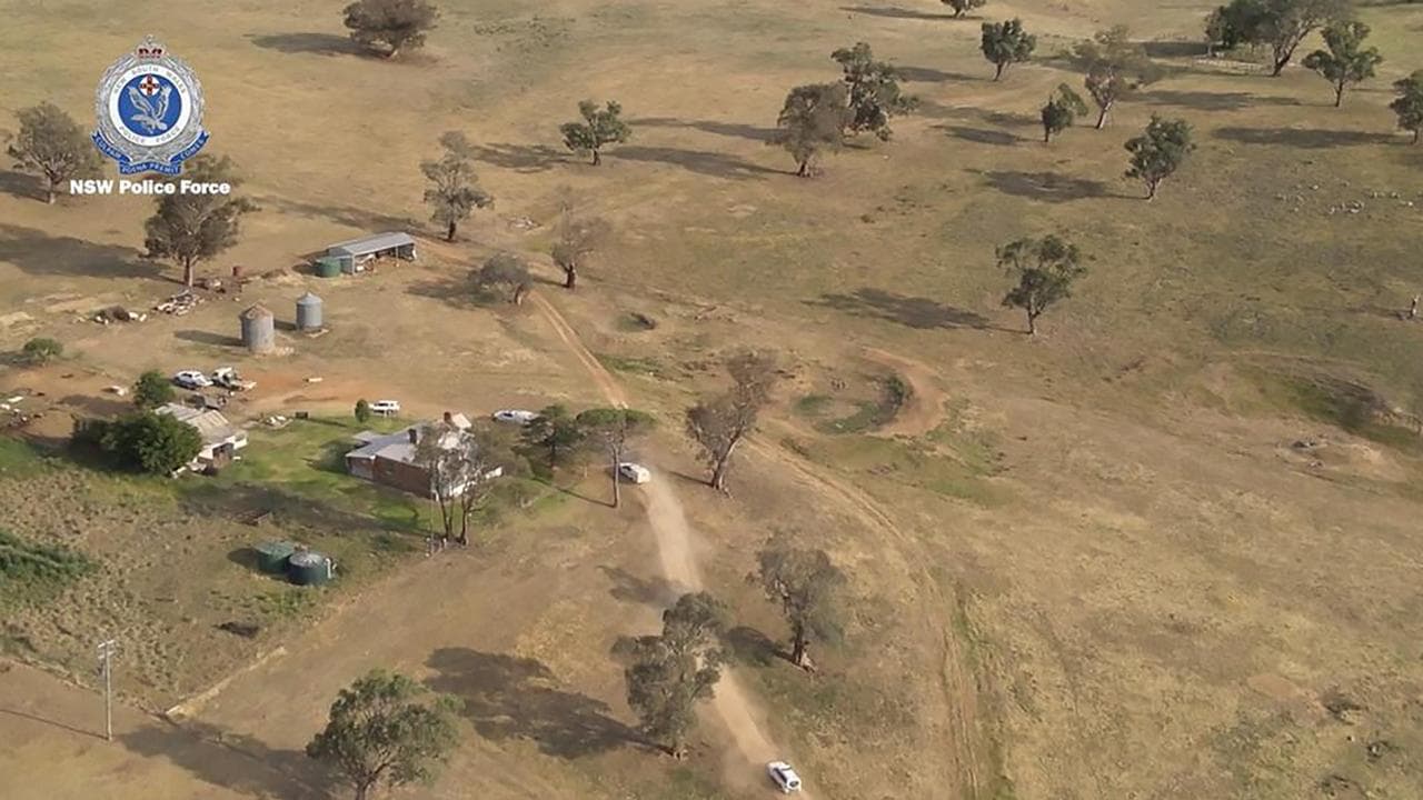 The murder scene (file)