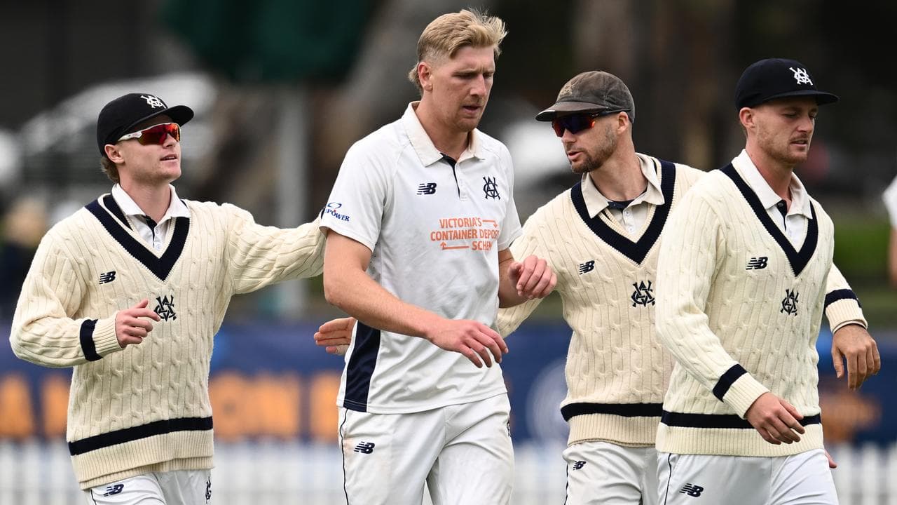 Victoria captain Will Sutherland.