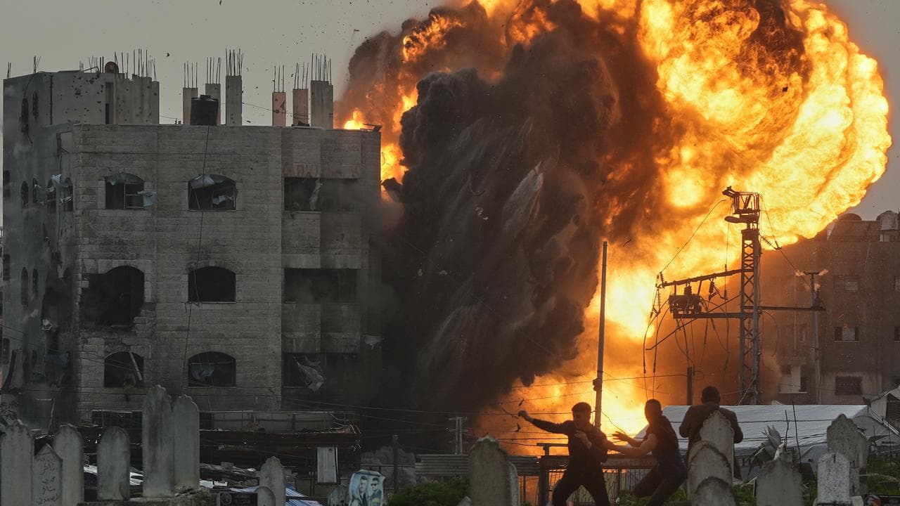 Strike on Gaza City in February