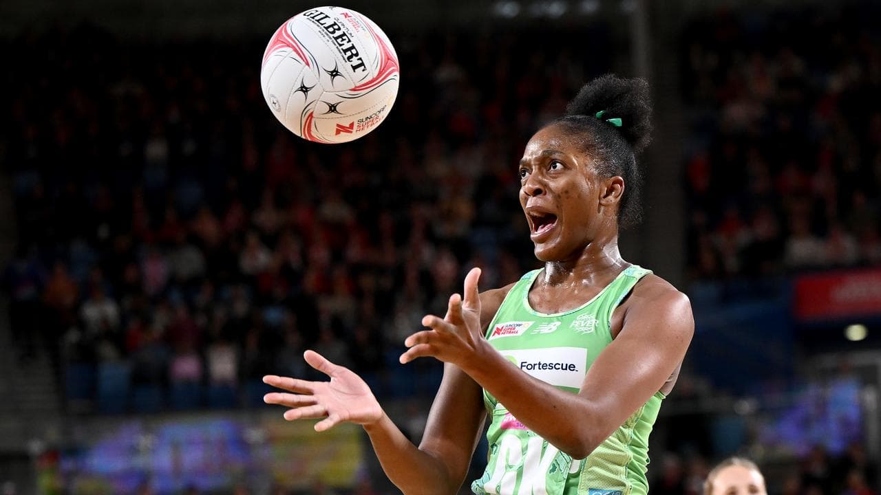 West Coast Fever's Kadie-Ann Dehaney