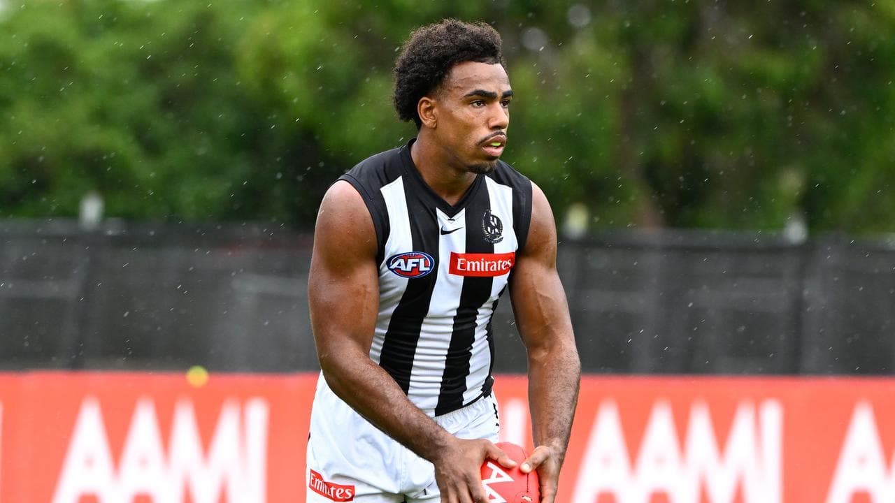 Magpie defender Isaac Quaynor