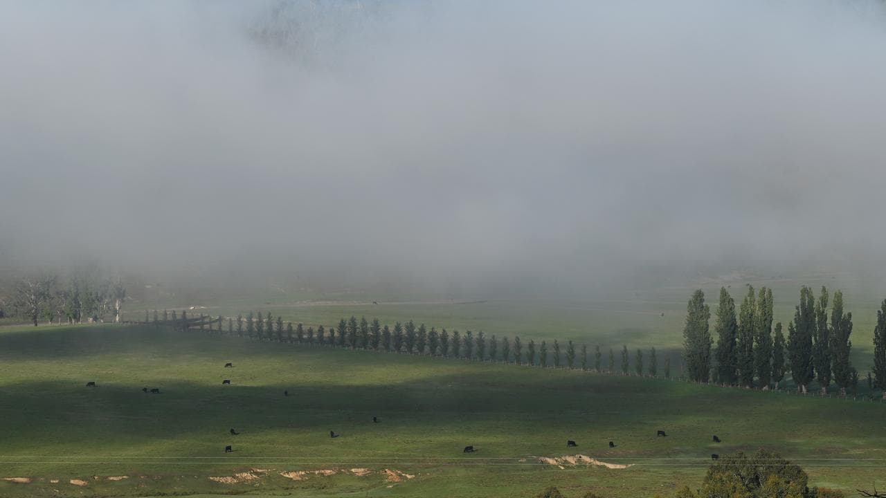 The landscape nearby where fugitive Dezi Freeman was shot