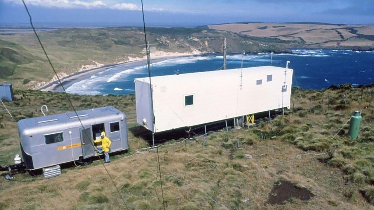 Cape Grim weather station in Tasmania
