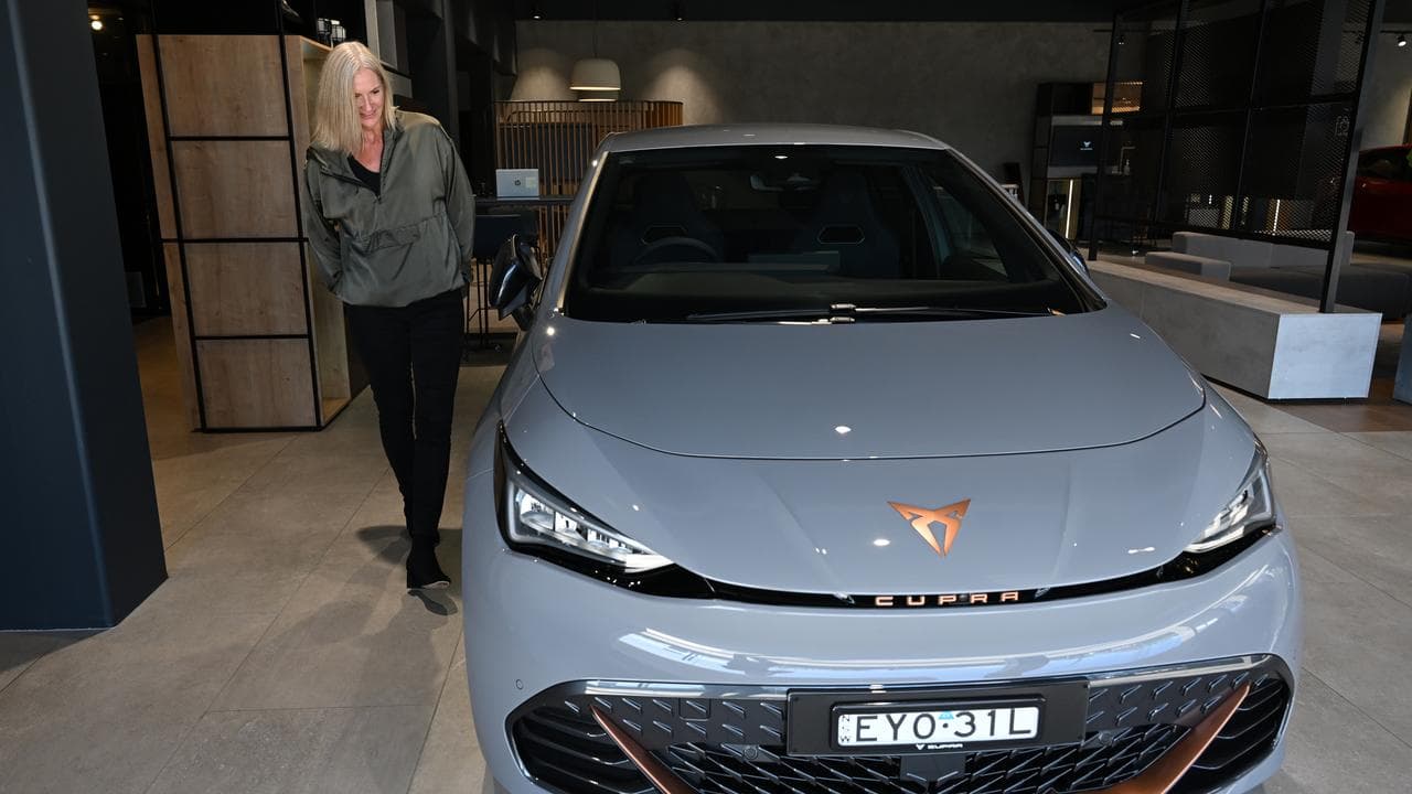 A Cupra Born electric vehicle (file image)