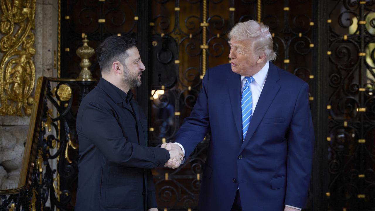 Ukrainian President Volodymyr Zelensky