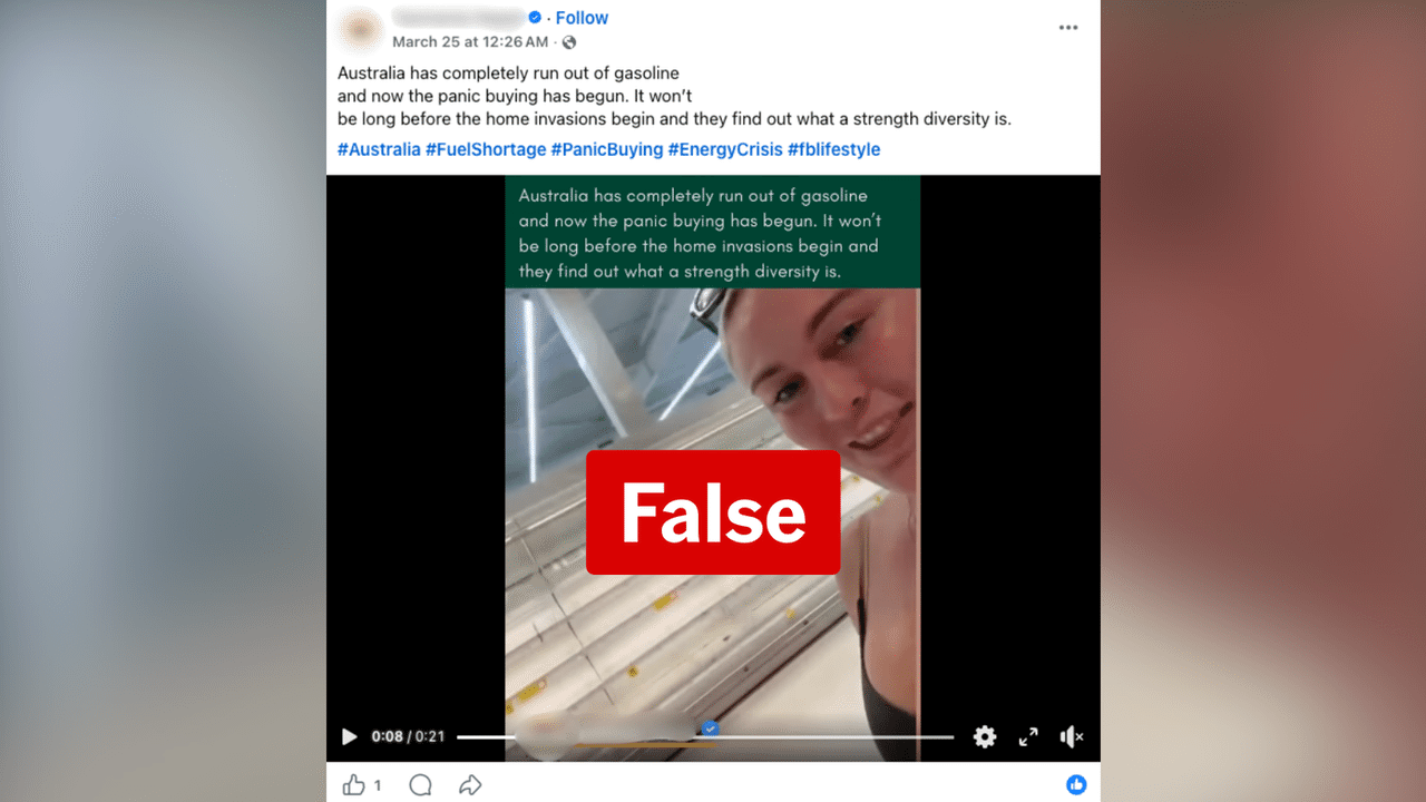 A screenshot of a Facebook post.