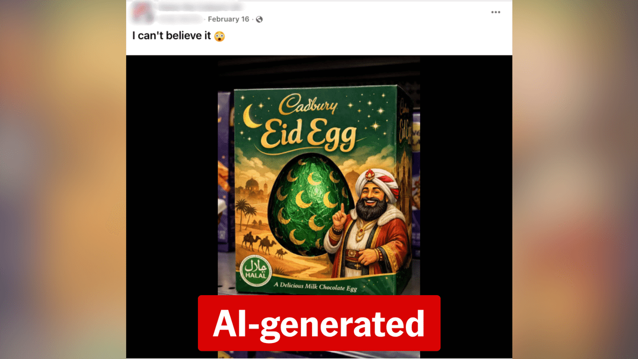 A screenshot of a Facebook post.