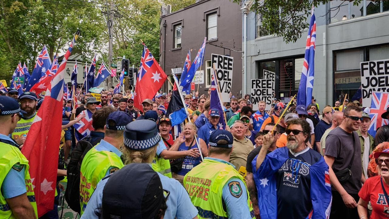 March for Australia rally in Sydney (file)