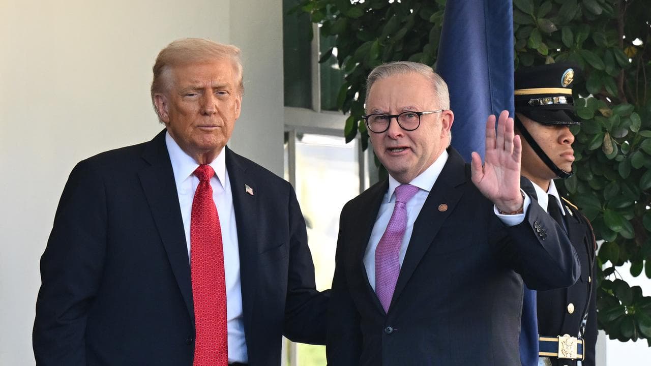 Anthony Albanese and US President Donald Trump