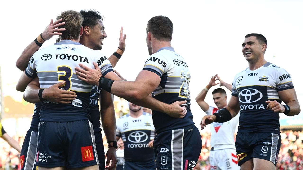 The Cowboys beat the Dragons.