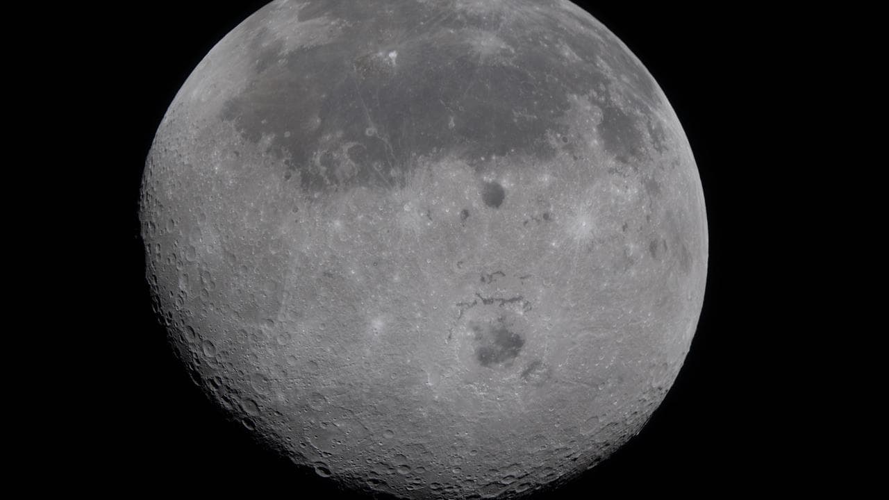 The moon 