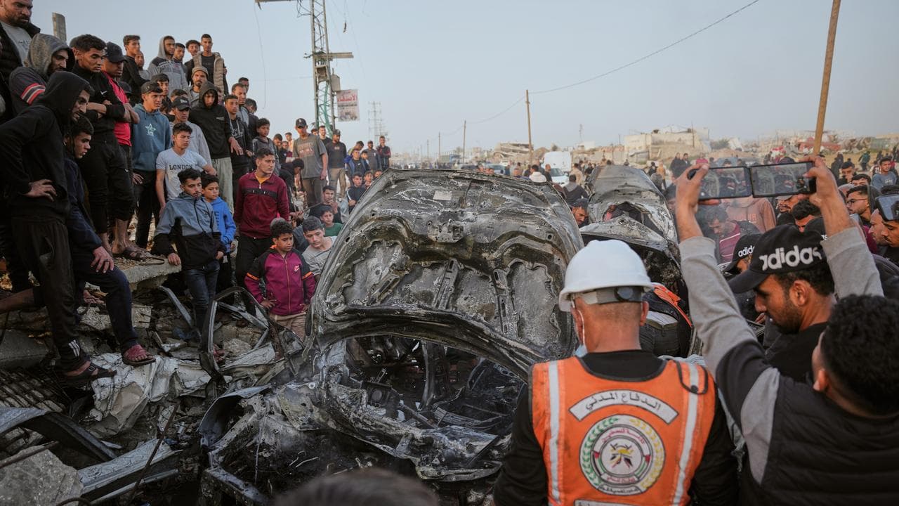 The Maghazi refugee camp