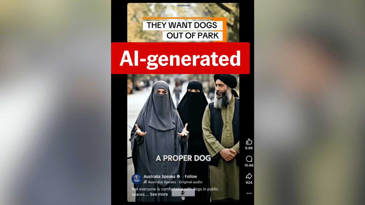 A screenshot of a Facebook post.