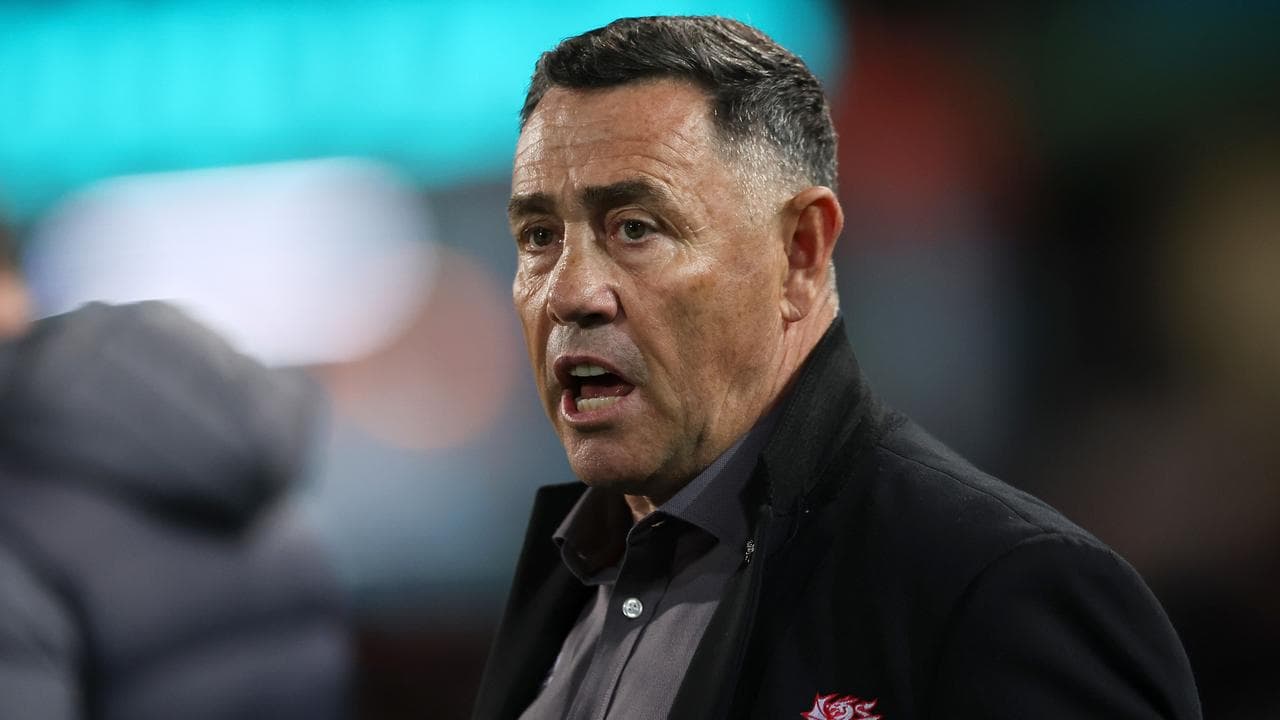 Dragons coach Shane Flanagan.