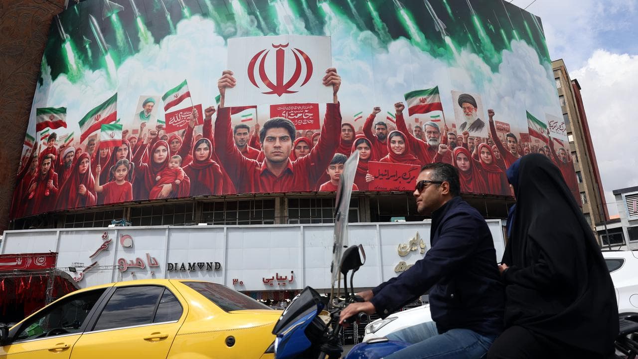 Valiasr Square in Tehran