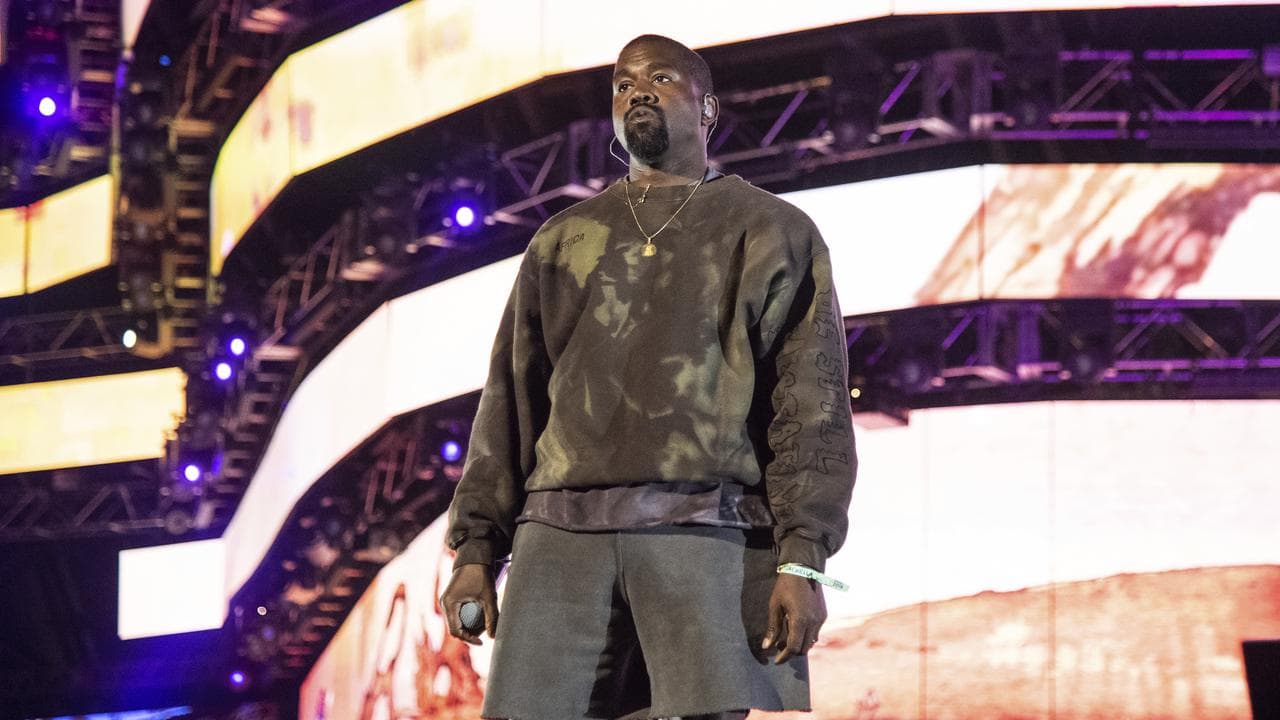 Kanye West at Coachella festival in 2019