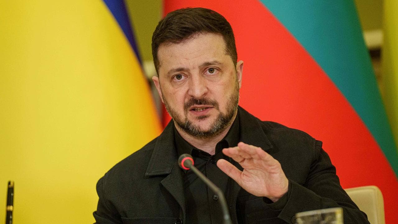 Ukraine's President Volodymyr Zelenskiy