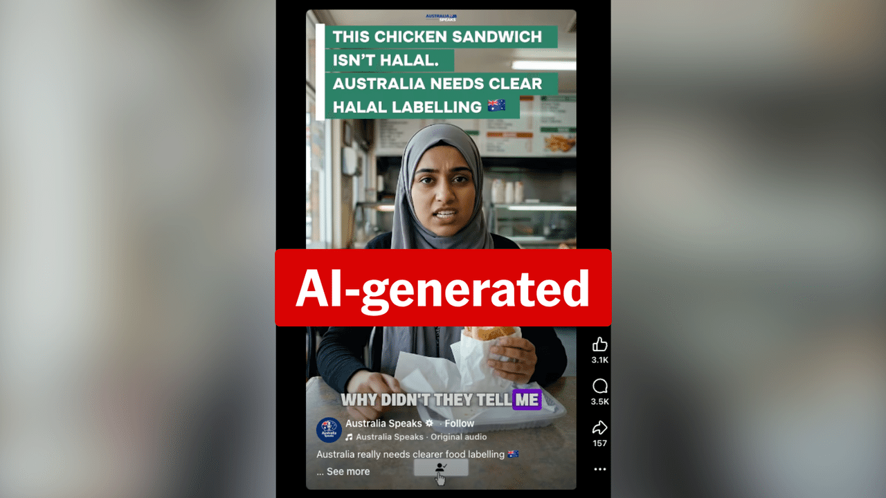 A screenshot of a Facebook video.