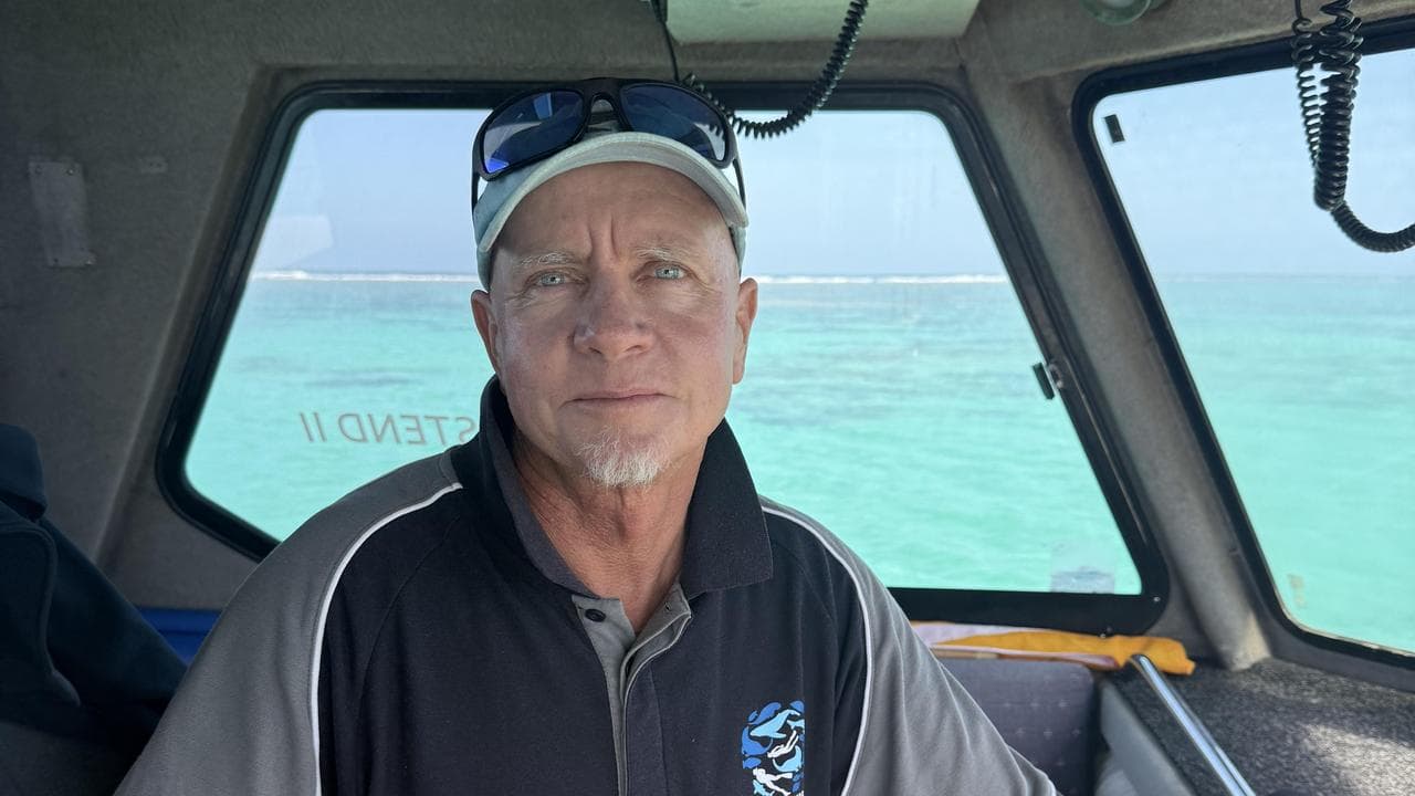 Marine scientist Frazer McGregor