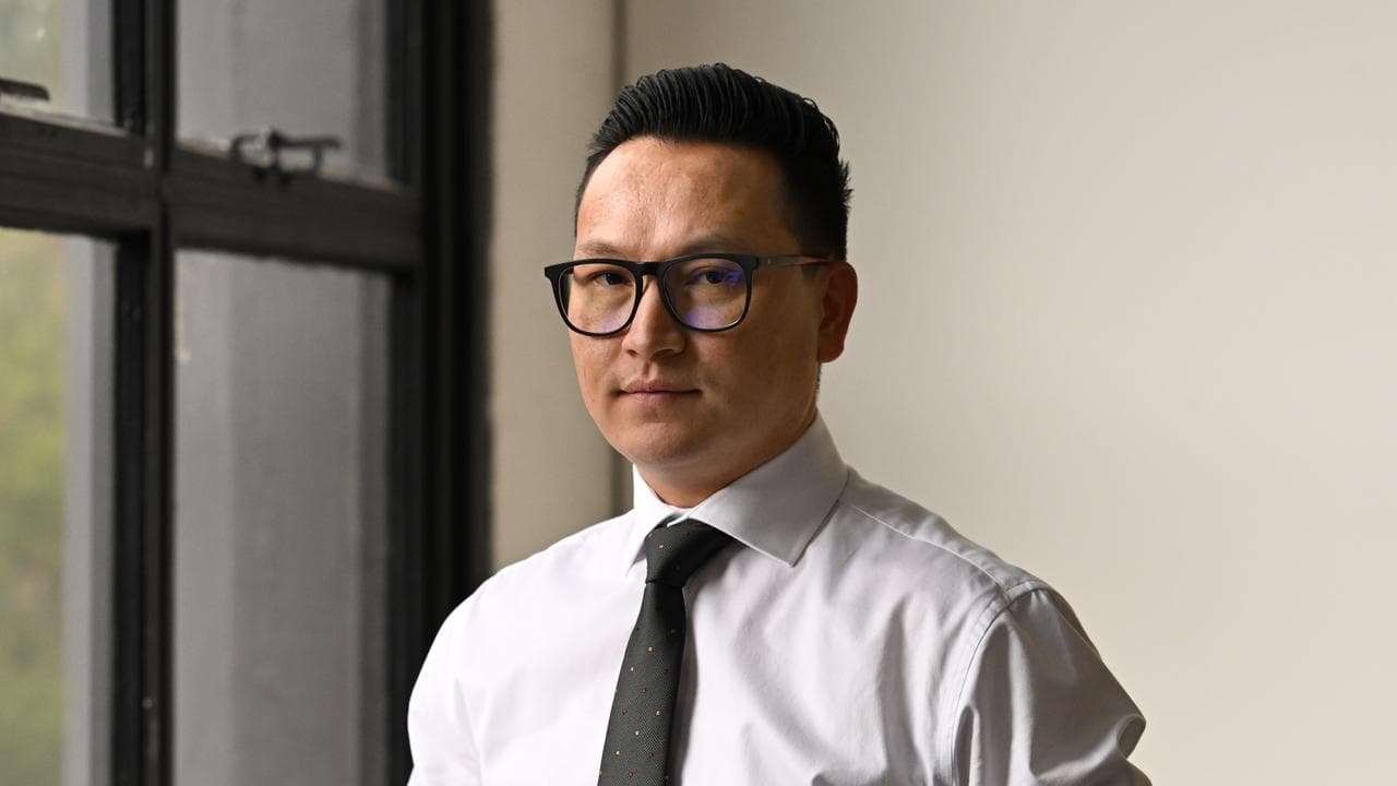 Refugee advocate Zaki Haidari (file)