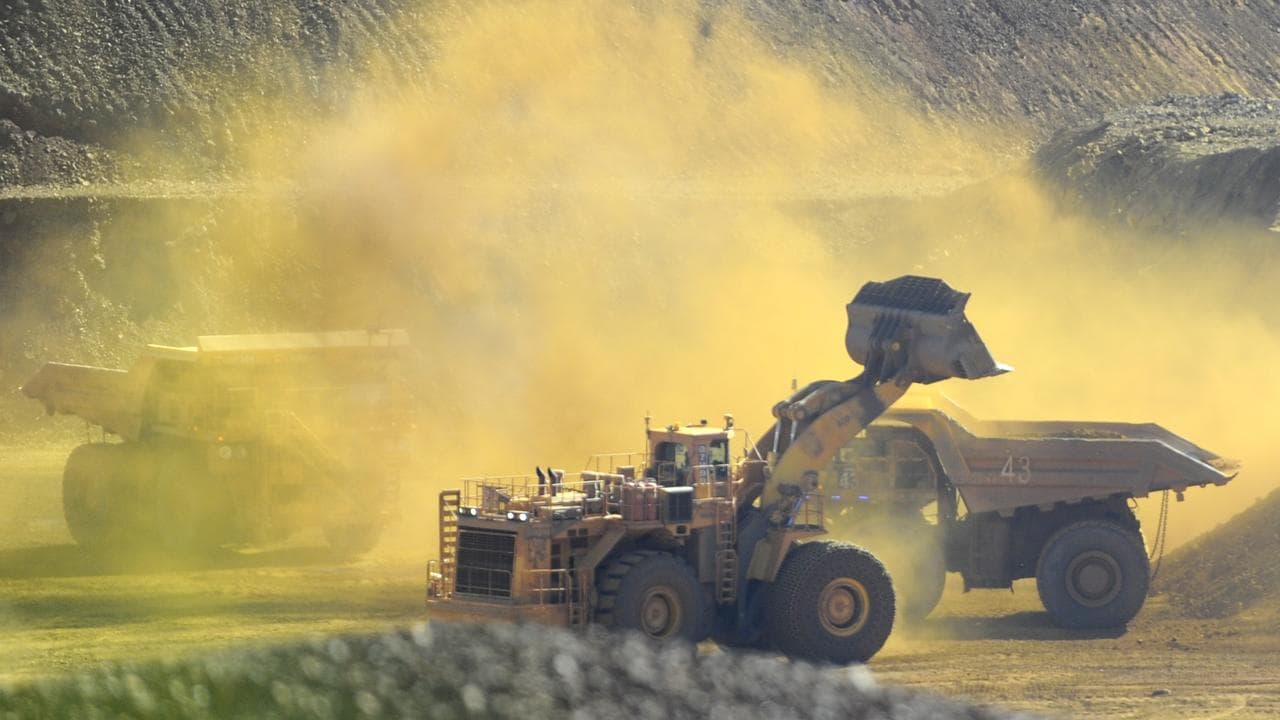 Rio Tinto mine in the Pilbara (file)