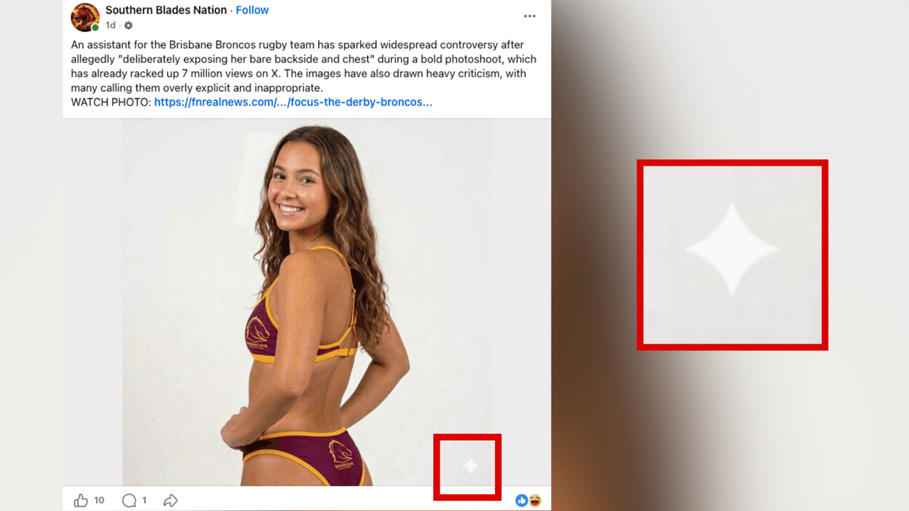 A screenshot of a Facebook post.