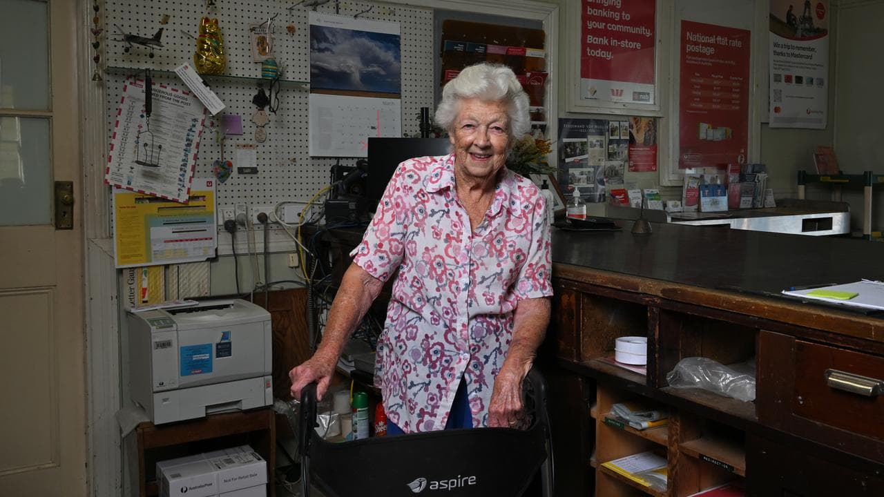 Postmistress Patricia Bennett
