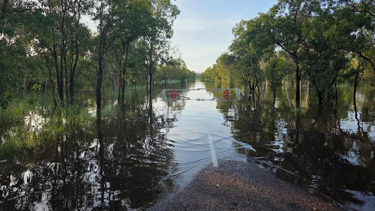 Floodwaters around the Daly River (file image)