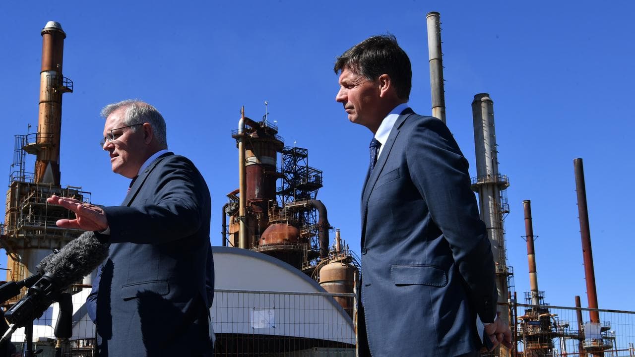 The previous government paid the  refineries to produce cleaner fuel