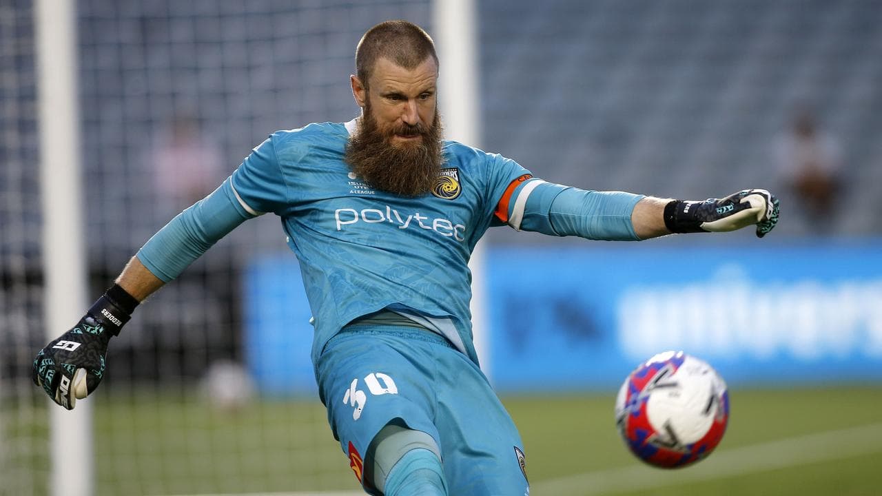 Central Coast goalkeeper Andrew Redmayne