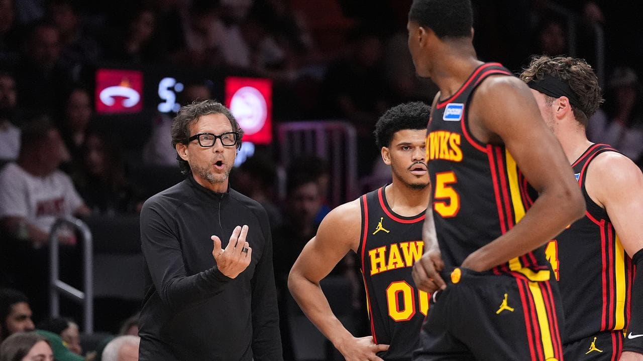Atlanta Hawks coach Quin Snyder