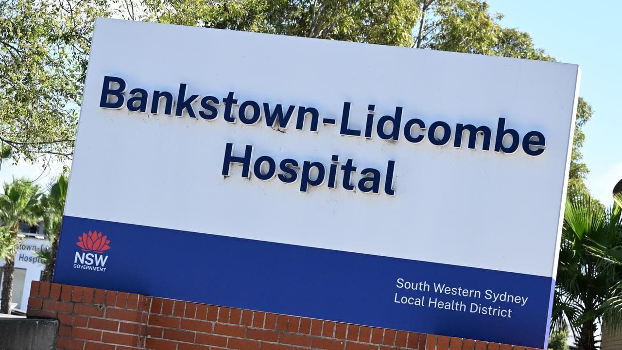 Hospital signage (file)