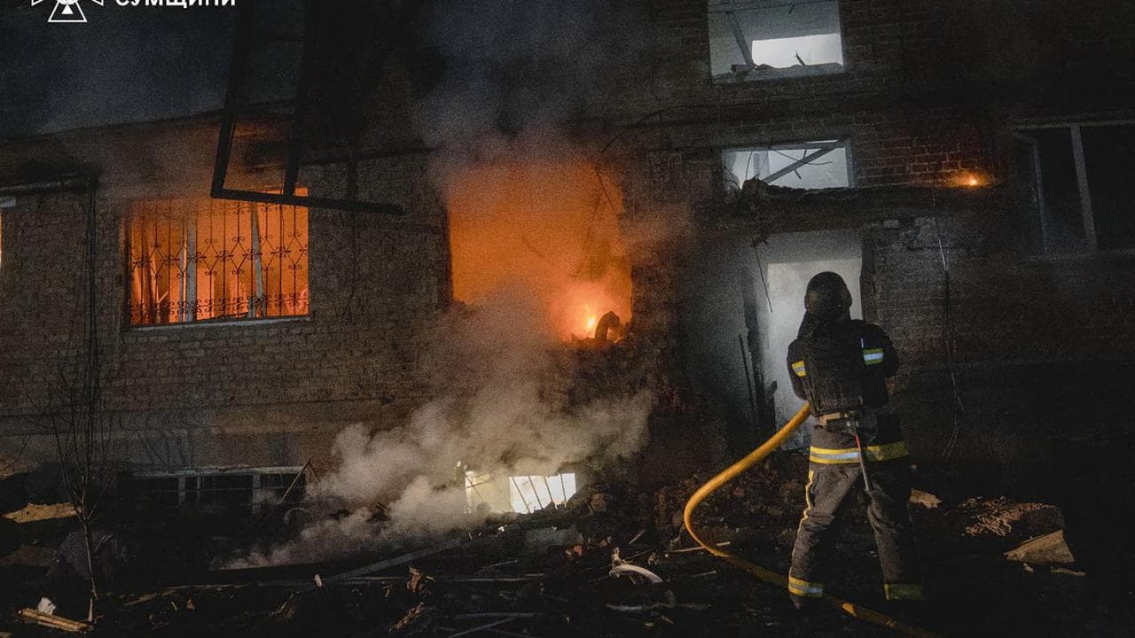 Russian attacks in Sumy