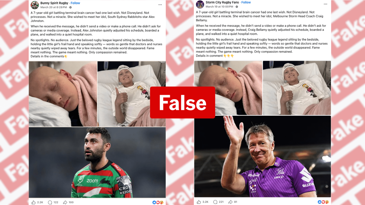 A screenshot of a Facebook post.