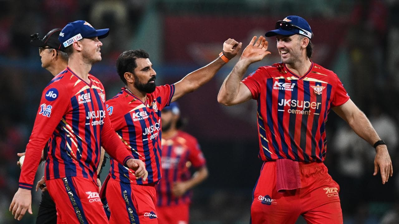 Mitch Marsh (right).