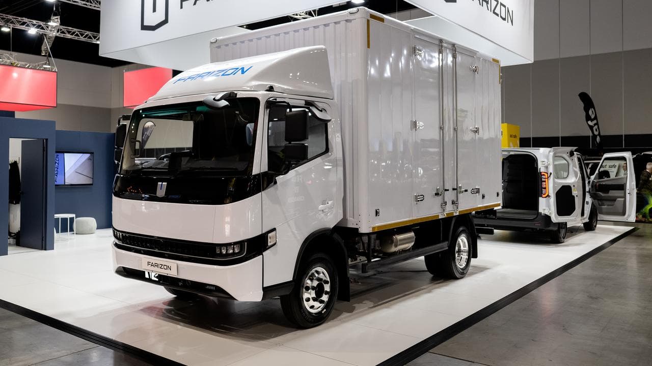 An electric Farizon truck (file image)