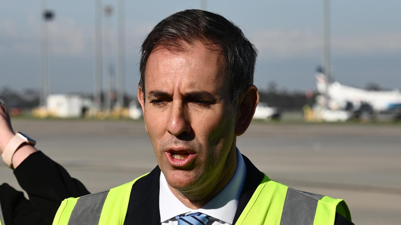 Federal Transport Minister Catherine King and Treasurer Jim Chalmers